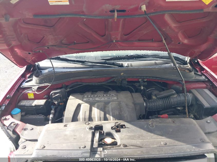 2006 Honda Pilot Ex-L VIN: 5FNYF18596B025156 Lot: 40563925