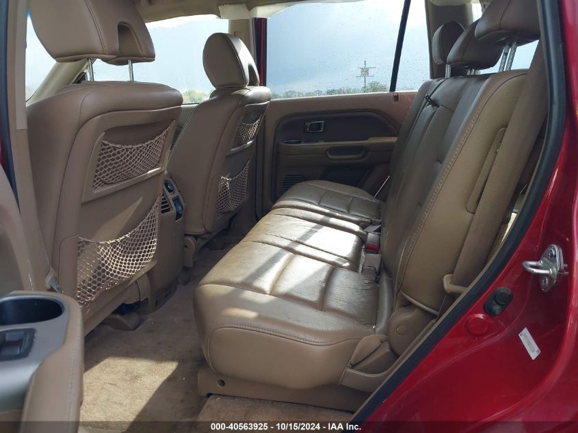 2006 Honda Pilot Ex-L VIN: 5FNYF18596B025156 Lot: 40563925