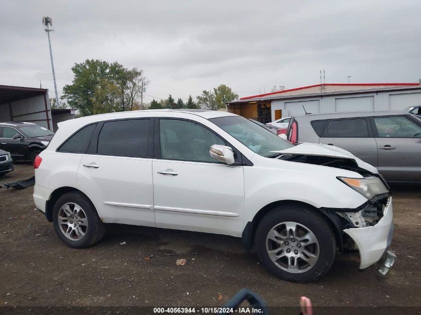 2007 Acura Mdx Technology Package VIN: 2HNYD28327H524459 Lot: 40563944