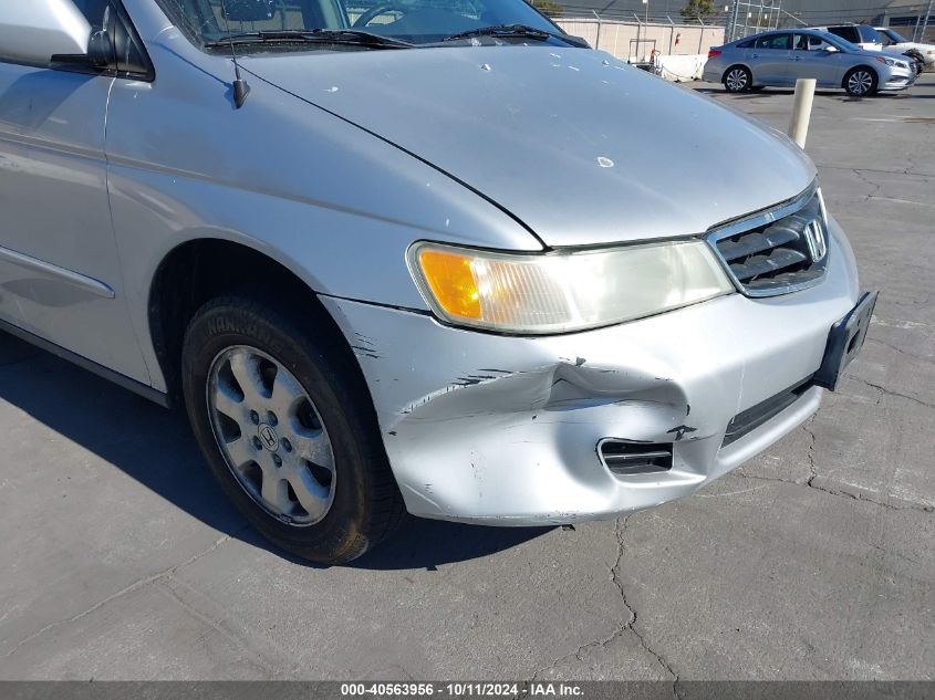 2003 Honda Odyssey Exl VIN: 5FNRL180X3B148784 Lot: 40563956