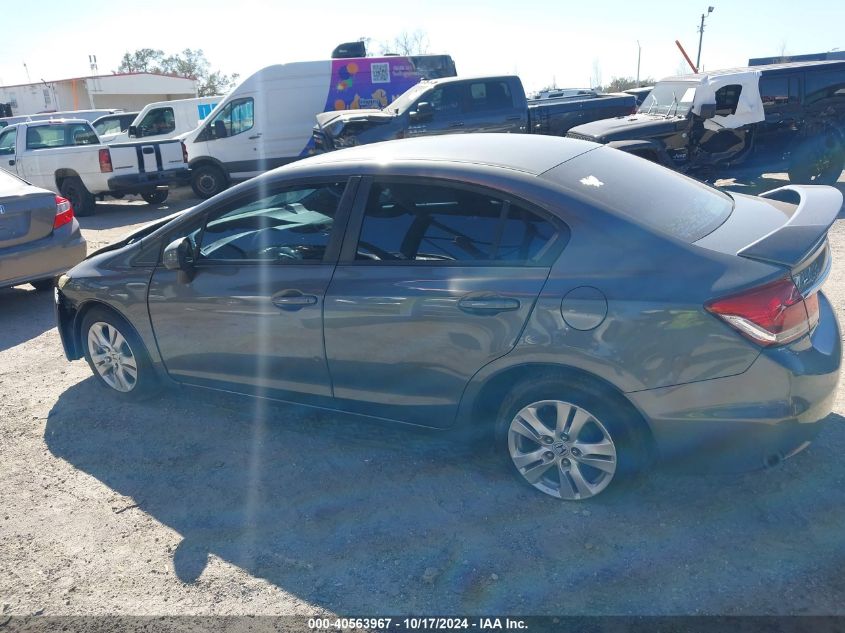 2013 Honda Civic Lx VIN: 19XFB2F56DE056086 Lot: 40563967