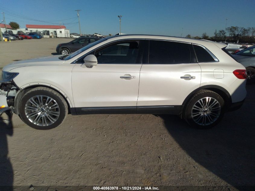 2018 Lincoln Mkx Reserve VIN: 2LMPJ8LR5JBL13873 Lot: 40563978