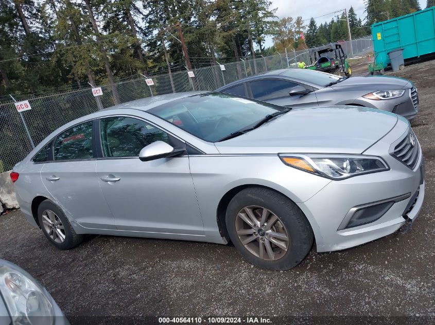 5NPE24AF4GH392875 2016 Hyundai Sonata Se