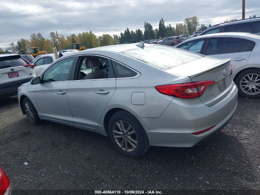 5NPE24AF4GH392875 2016 Hyundai Sonata Se