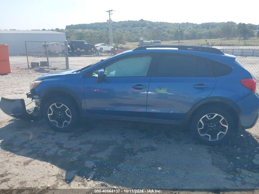 2016 Subaru Crosstrek 2.0I Premium VIN: JF2GPABC0G8333691 Lot: 40564137