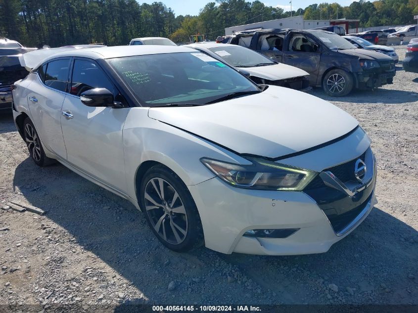 2016 Nissan Maxima 3.5 Sv VIN: 1N4AA6AP7GC404573 Lot: 40564145