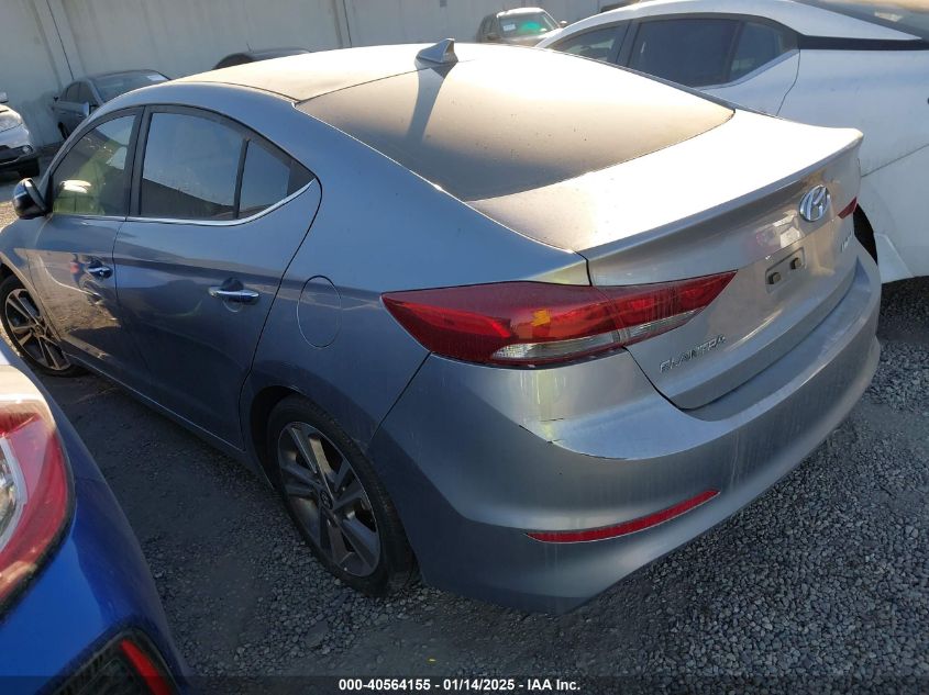 VIN 5NPD84LFXHH039453 2017 Hyundai Elantra, Limited no.3