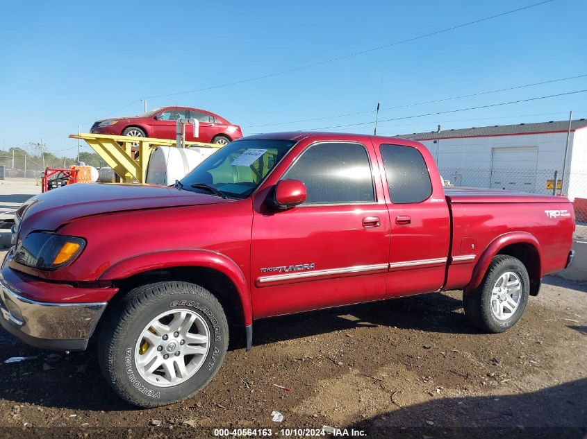 2000 Toyota Tundra Ltd V8 VIN: 5TBRT3816YS122151 Lot: 40564163