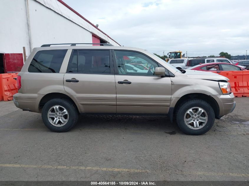 2004 Honda Pilot Ex-L VIN: 2HKYF186648620442 Lot: 40564185