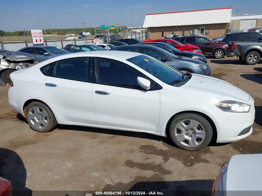 2015 Dodge Dart Se VIN: 1C3CDFAA2FD315593 Lot: 40564198