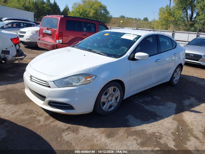 2015 Dodge Dart Se VIN: 1C3CDFAA2FD315593 Lot: 40564198