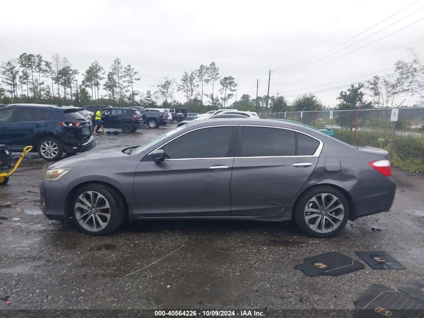 1HGCR2F56EA265185 2014 Honda Accord Sport