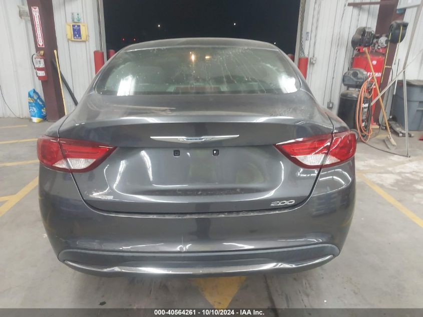 2015 Chrysler 200 Limited VIN: 1C3CCCAB6FN699267 Lot: 40564261