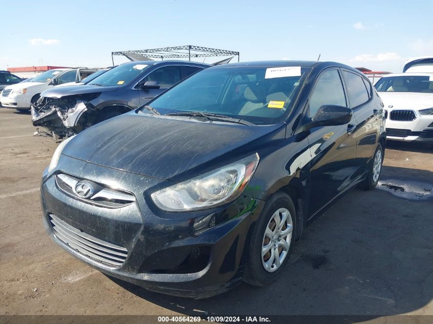 2013 Hyundai Accent Gs VIN: KMHCT5AEXDU115159 Lot: 40564269