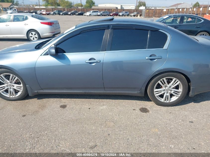 2008 Infiniti G35X VIN: JNKBV61F38M252537 Lot: 40564276