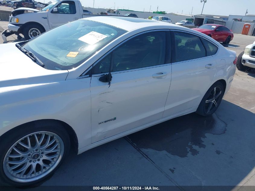 3FA6P0LUXFR172197 2015 Ford Fusion Hybrid Se