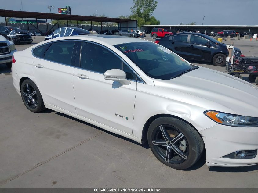 3FA6P0LUXFR172197 2015 Ford Fusion Hybrid Se