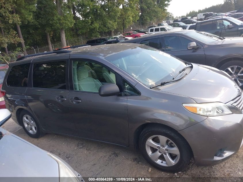 2017 Toyota Sienna Le 8 Passenger VIN: 5TDKZ3DC0HS795192 Lot: 40564289