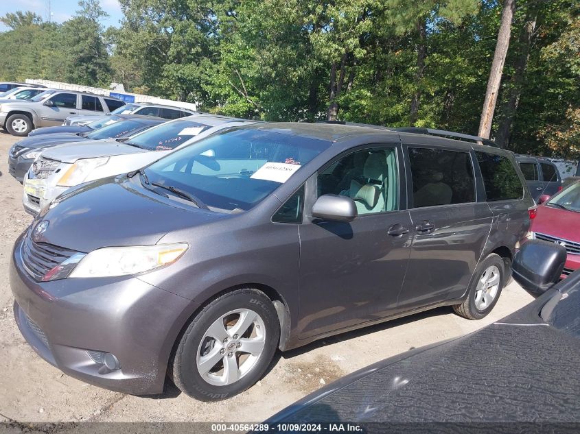 2017 Toyota Sienna Le 8 Passenger VIN: 5TDKZ3DC0HS795192 Lot: 40564289