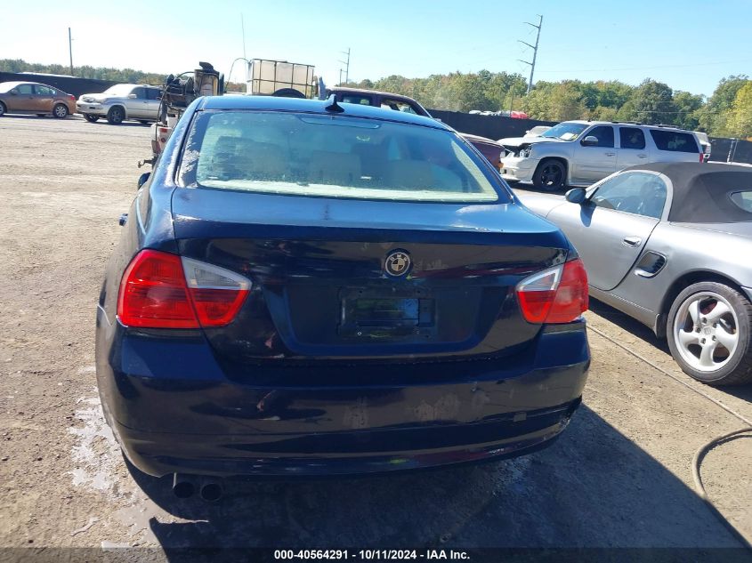 2006 BMW 325I VIN: WBAVB13566PT26301 Lot: 40564291