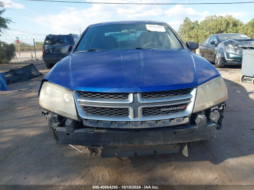 2014 Dodge Avenger Se VIN: 1C3CDZAB9EN111635 Lot: 40564295