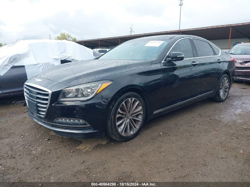 2016 Hyundai Genesis 3.8 VIN: KMHGN4JE6GU113340 Lot: 40564298