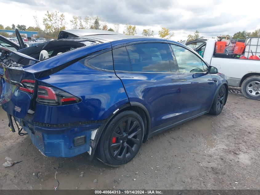 2023 Tesla Model X Plaid Tri Motor All-Wheel Drive VIN: 7SAXCBE61PF418340 Lot: 40564313