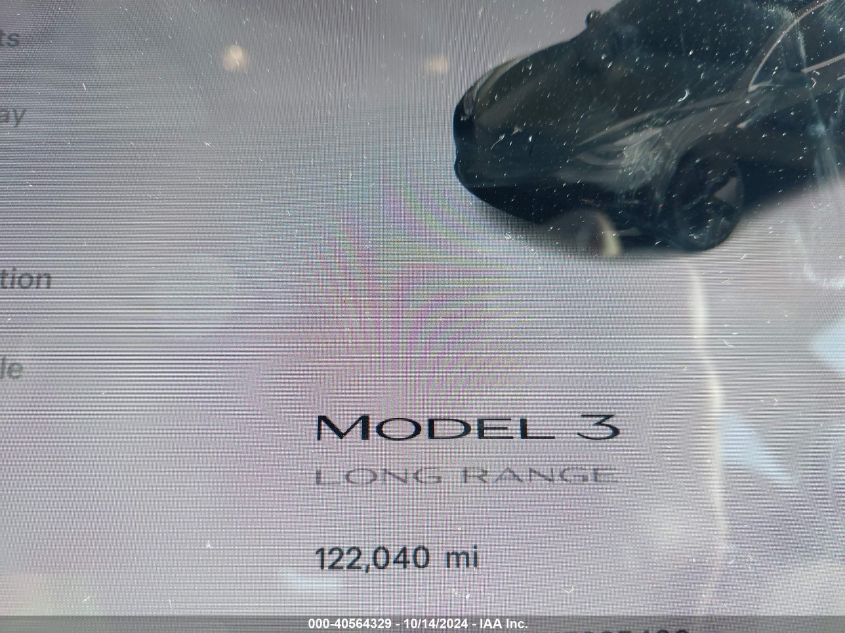 2019 Tesla Model 3 VIN: 5YJ3E1EAXKF325409 Lot: 40564329