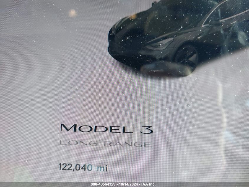 2019 Tesla Model 3 VIN: 5YJ3E1EAXKF325409 Lot: 40564329