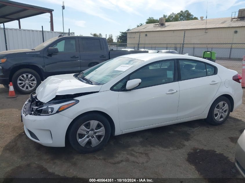 2018 Kia Forte Lx VIN: 3KPFK4A73JE277659 Lot: 40564351