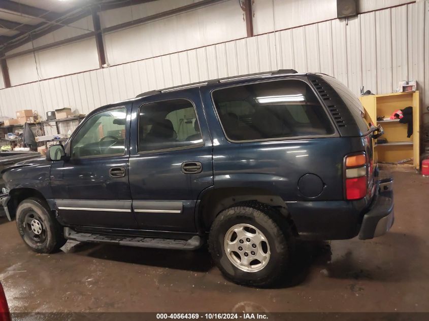 2004 Chevrolet Tahoe Ls VIN: 1GNEK13Z34J128417 Lot: 40564369