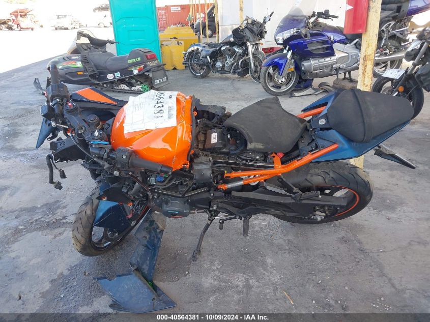 2023 Ktm 390 Rc VIN: MD2JYJ409PC230930 Lot: 40564381