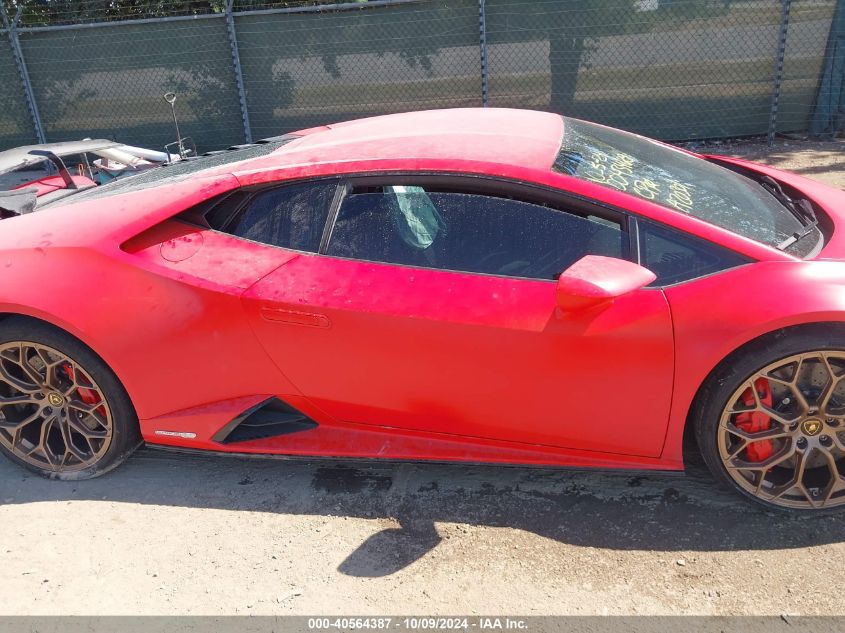 2022 Lamborghini Huracan Evo Rwd VIN: ZHWUF5ZF7NLA20301 Lot: 40564387