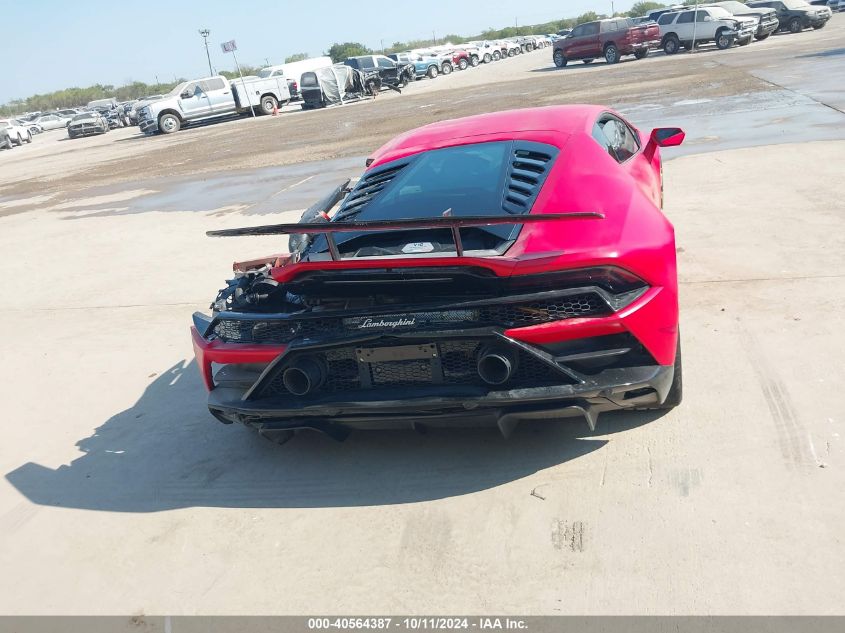 2022 Lamborghini Huracan Evo Rwd VIN: ZHWUF5ZF7NLA20301 Lot: 40564387