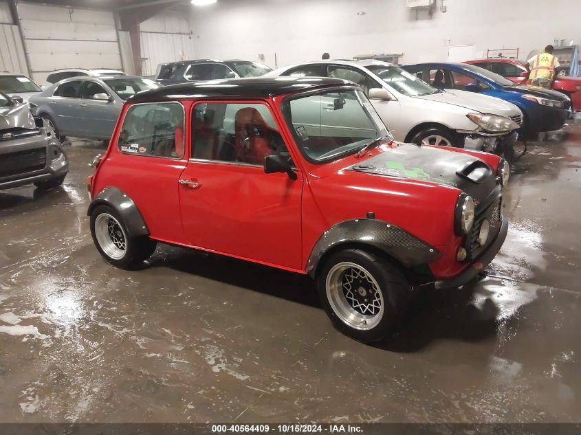 1993 Mini Cooper VIN: SAXXNNAYCBD056085 Lot: 40564409