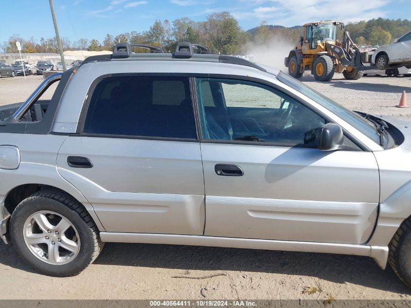 2006 Subaru Baja Sport VIN: 4S4BT62C767101784 Lot: 40564411