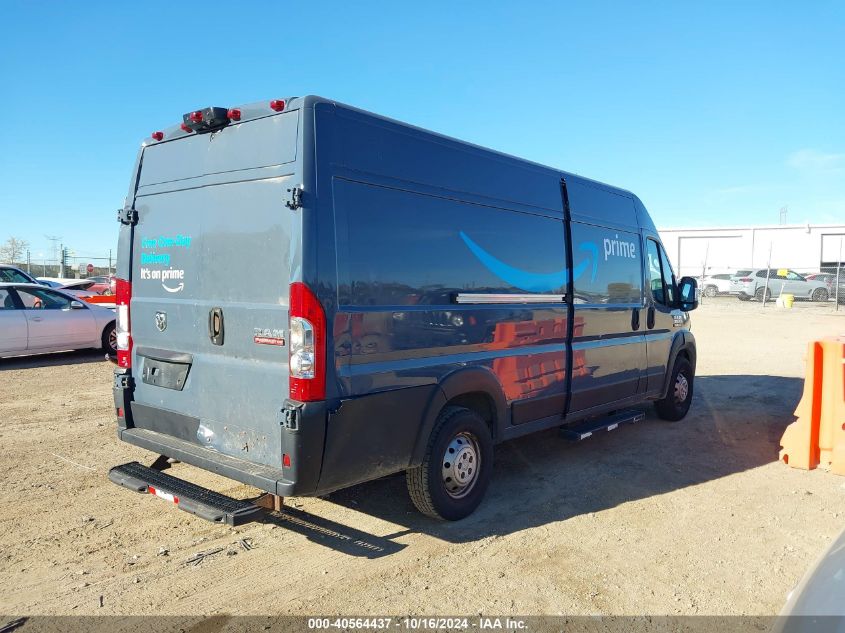 2019 Ram Promaster 3500 Cargo Van High Roof 159 Wb Ext VIN: 3C6URVJG5KE564583 Lot: 40564437