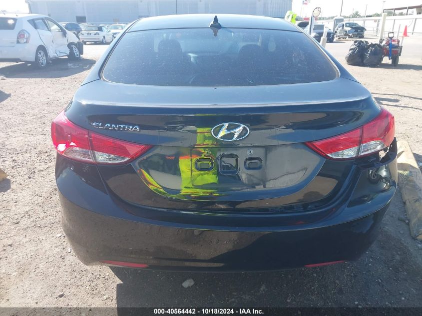 2013 Hyundai Elantra Gls VIN: 5NPDH4AE4DH442512 Lot: 40564442