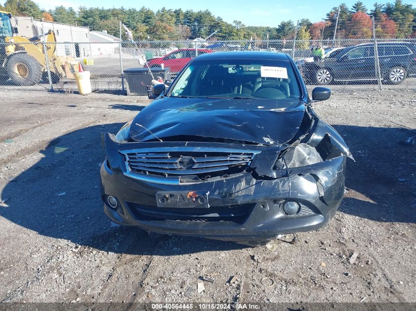 2013 Infiniti G37X VIN: JN1CV6AR0DM356853 Lot: 40564445