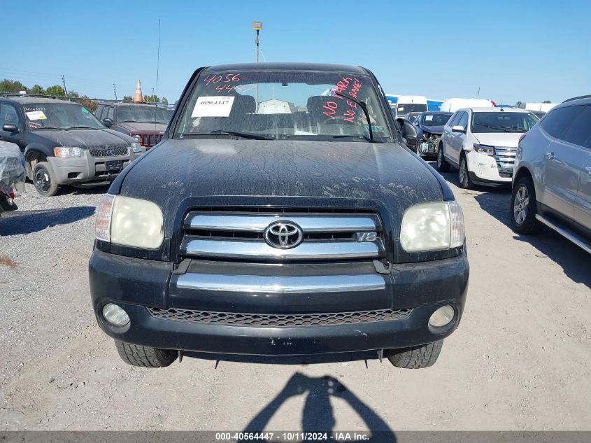 2005 Toyota Tundra Sr5 V8 VIN: 5TBDT44135S486545 Lot: 40564447