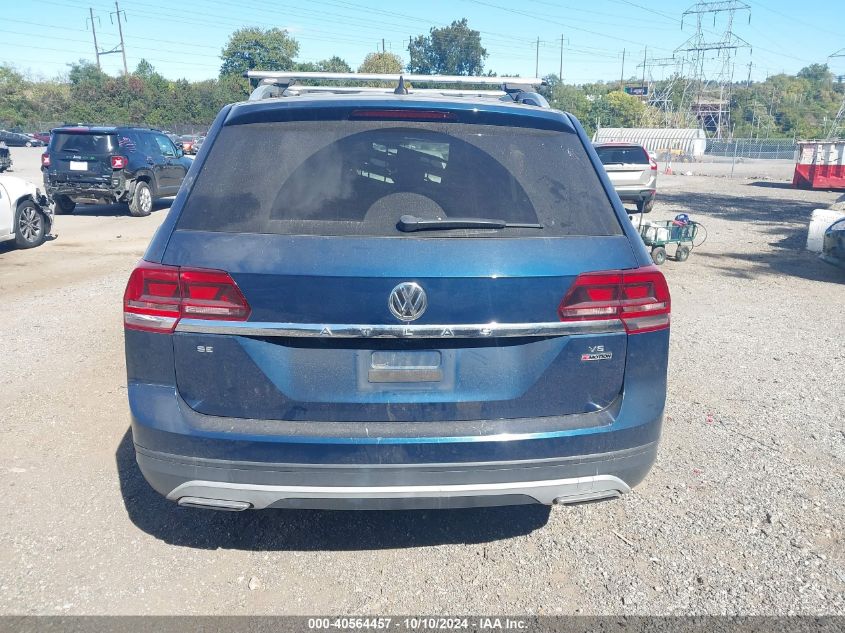 2019 Volkswagen Atlas 3.6L V6 Se W/Technology VIN: 1V2UR2CA8KC564602 Lot: 40564457