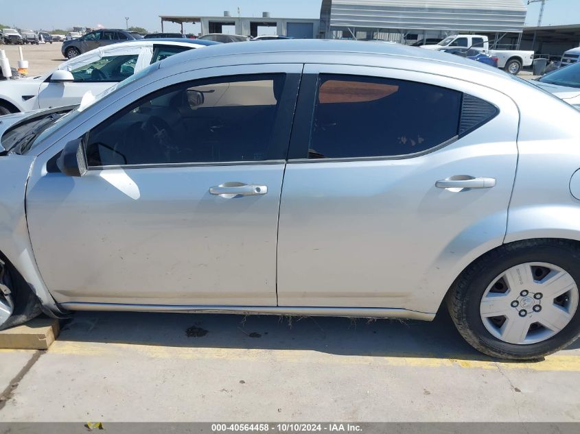 2010 Dodge Avenger Sxt VIN: 1B3CC4FBXAN170263 Lot: 40564458