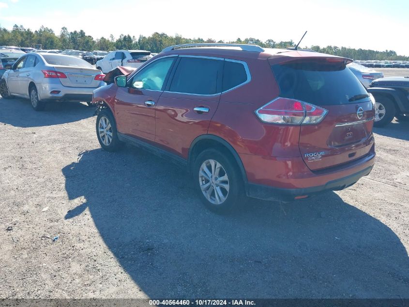 VIN 5N1AT2MT5GC899292 2016 Nissan Rogue, SV no.3