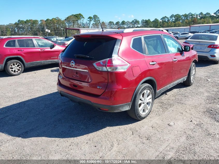 VIN 5N1AT2MT5GC899292 2016 Nissan Rogue, SV no.4