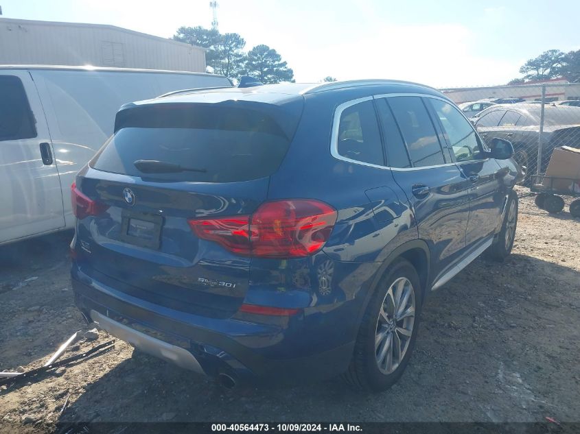 2019 BMW X3 SDRIVE30I - 5UXTR7C57KLF34635