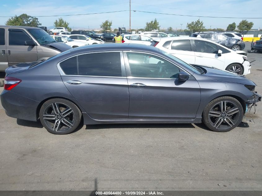 1HGCR2F51GA157981 2016 Honda Accord Sport