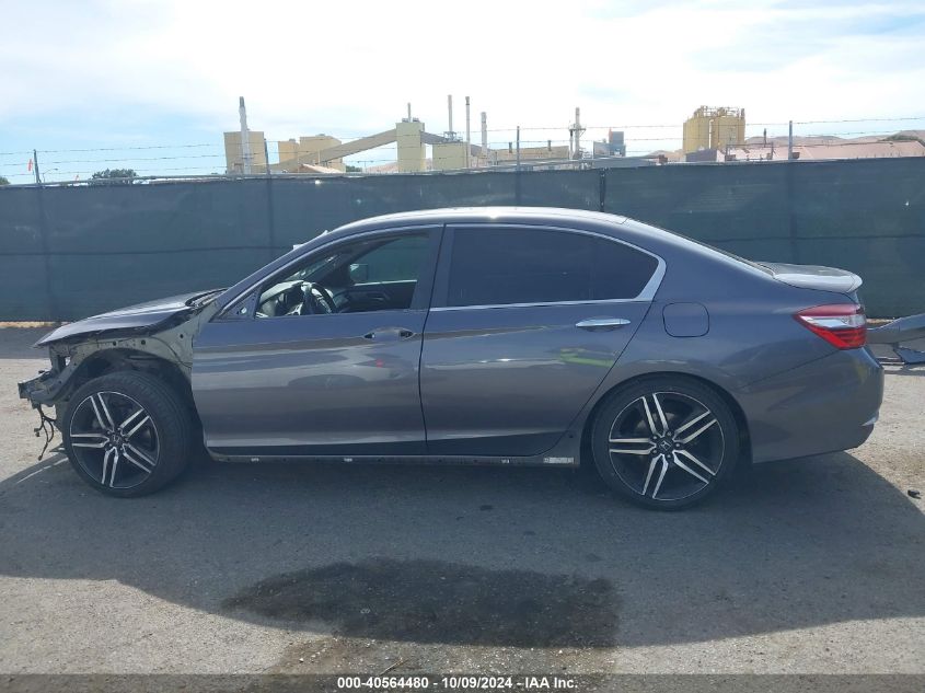 1HGCR2F51GA157981 2016 Honda Accord Sport