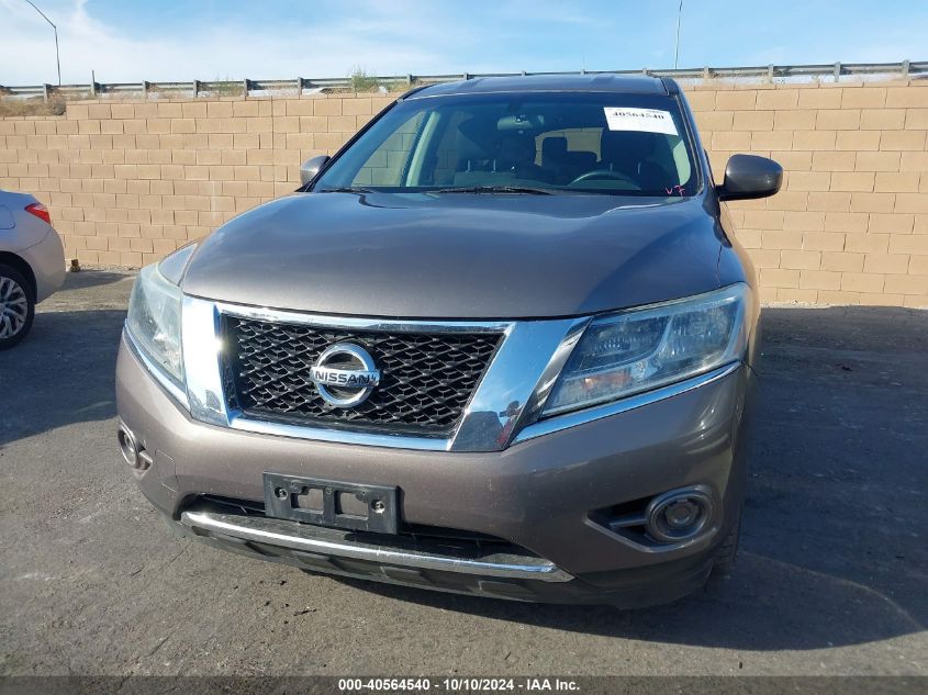 2014 Nissan Pathfinder S VIN: 5N1AR2MN2EC707467 Lot: 40564540