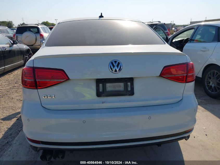 3VW5S7AJXGM417288 2016 Volkswagen Jetta 2.0T Gli Sel