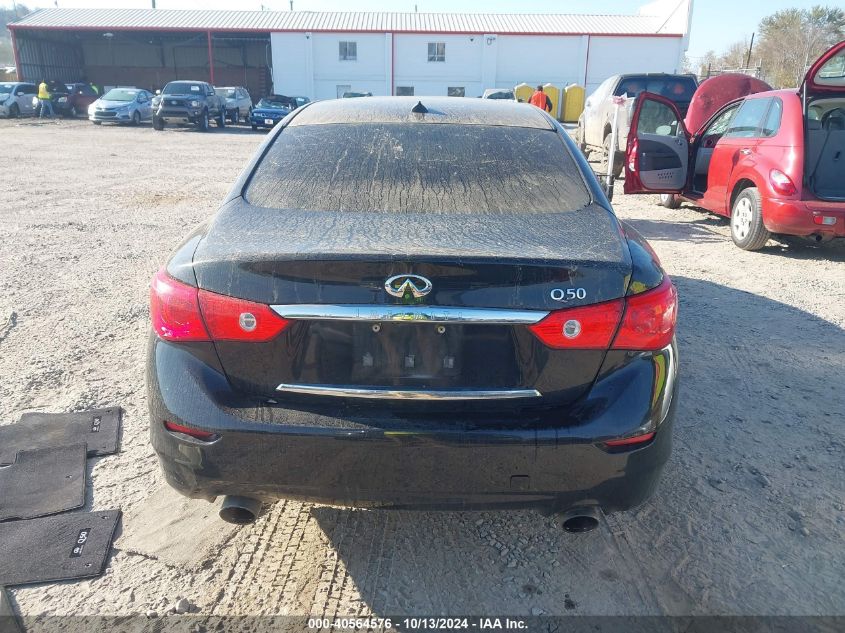 2016 Infiniti Q50 2.0T Base/2.0T Premium VIN: JN1CV7AP1GM200975 Lot: 40564576